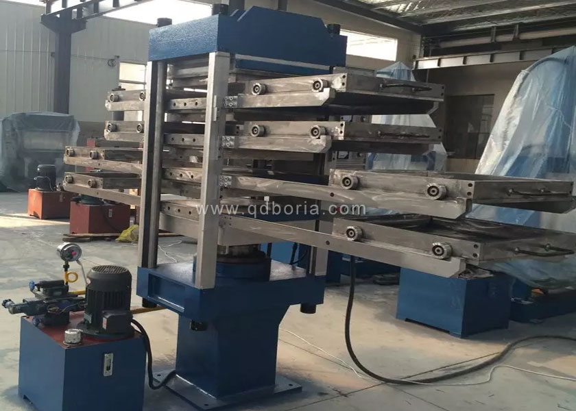 Rubber Tile Vulcanizing Press