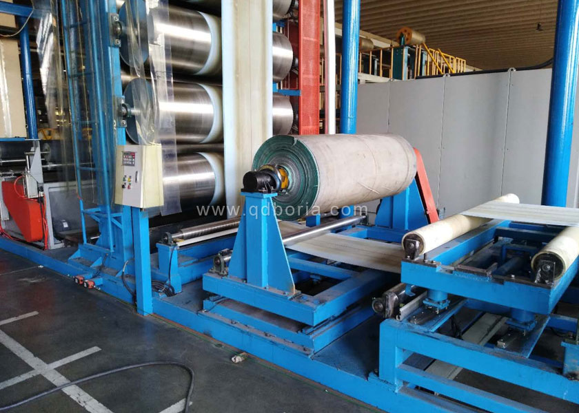 Drying pad finishing machine