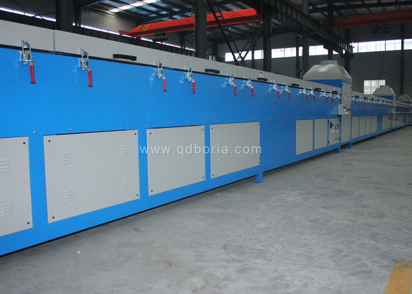 Hot Air Tunnel Oven for EPDM Rubber Sealing Strip 